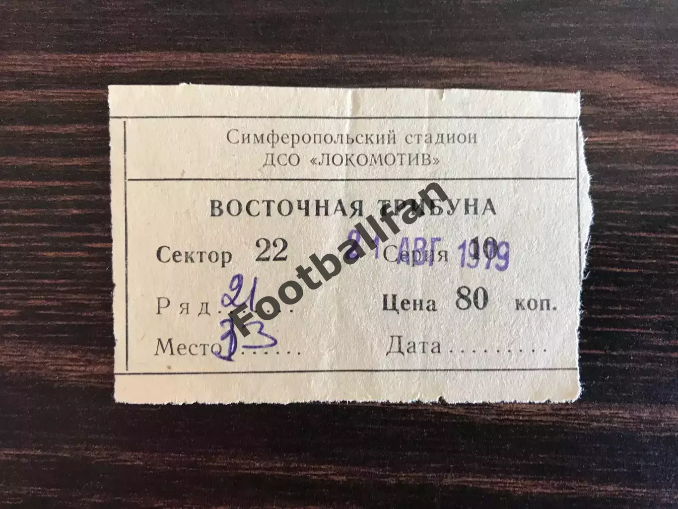 Таврия Симферополь - Шинник Ярославль 21.08.1979