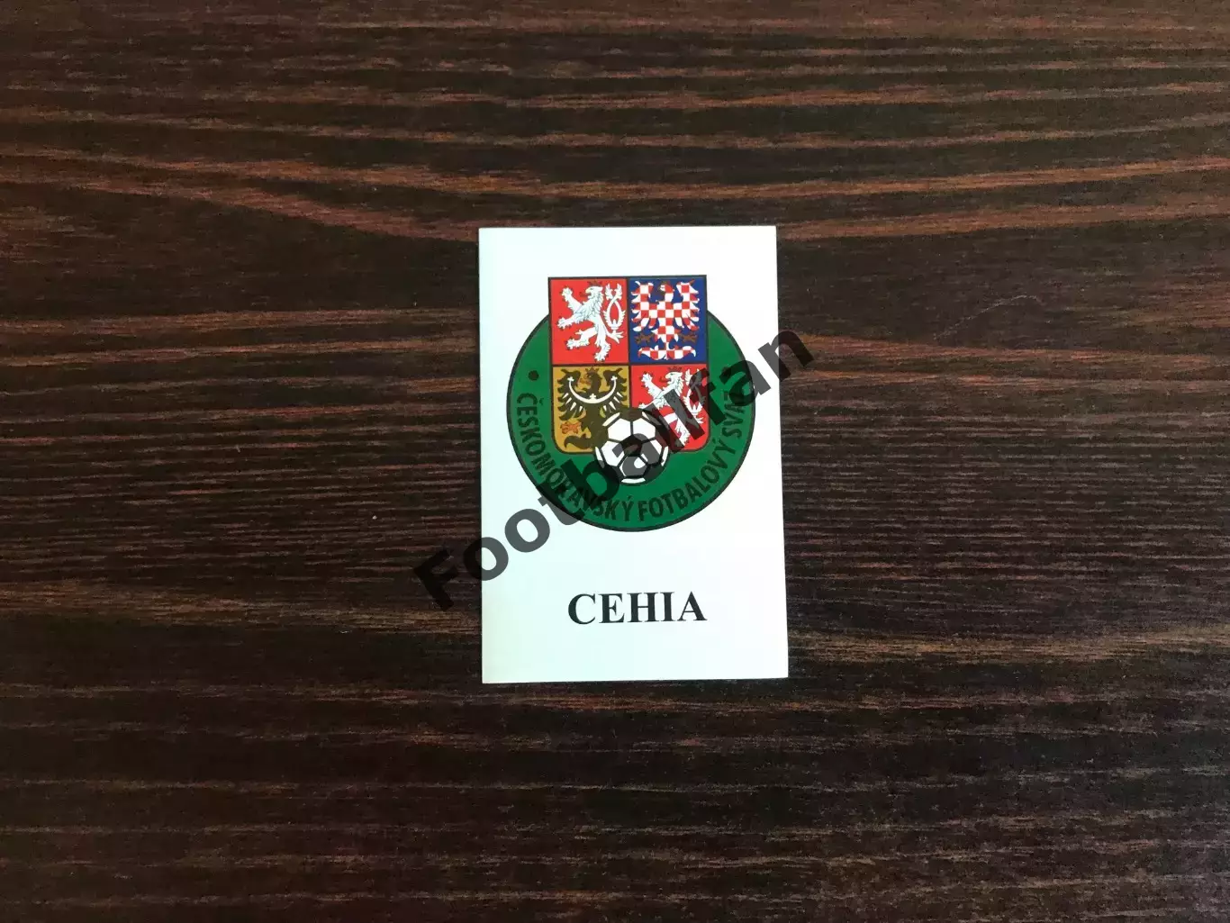 Федерация футбола Чехия .