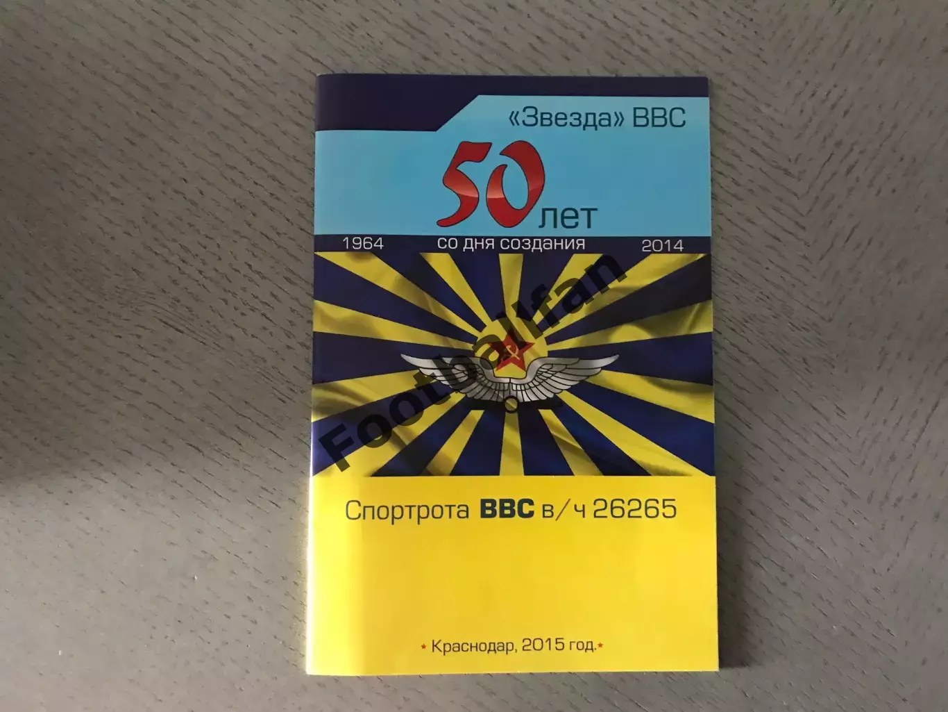 И. Гайдашев Звезда ВВС - 50 лет . Краснодар . 2015 год