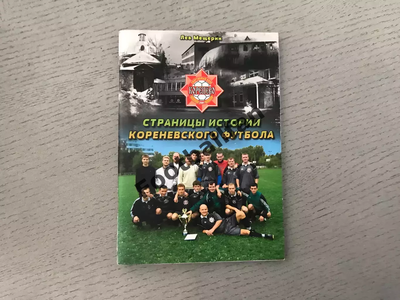 Л.Мищерин Страницы истории кореневского футбола . 2014 год