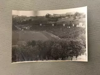 ОРИГИНАЛ ! Киев . Стадион Динамо . 1950 -е года .