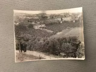 ОРИГИНАЛ ! Киев . Стадион Динамо . 1950 -е года .
