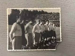 ОРИГИНАЛ ! Динамо Киев - Динамо Ленинград . 16 апреля 1950 год .