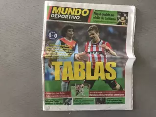 Атлетик Бильбао Испания - Шахтер Донецк . Mundo Deportivo . 18.09.2014