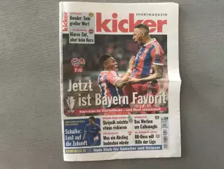 Бавария Мюнхен Германия - Шахтер Донецк . Kicker . 12.03.2015 После игры