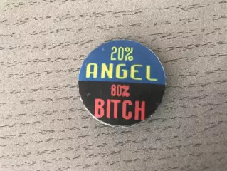 20 % Angel . 80 % Bitch