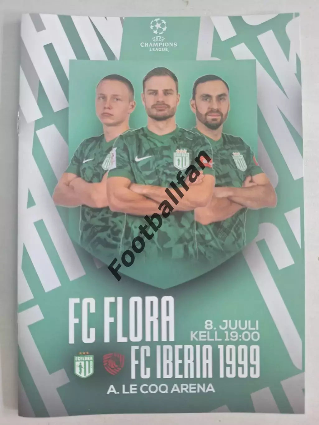 Флора Таллинн , Эстония - Иберия 1999 Тбилиси , Грузия 08.07.2026