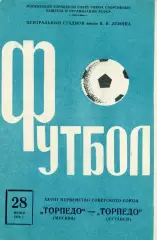 Торпедо Москва - Торпедо Кутаиси 28.06.1966