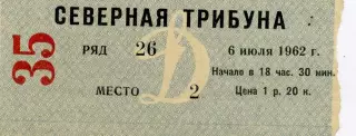 Динамо Москва - Динамо Тбилиси 06.07.1962