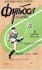 ЦСКА Москва - Динамо Москва05.12.1970 доп. матч за звание чемпиона СССР ИДЕАЛ