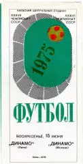 Динамо Киев - Динамо Москва 15.06.1975 ИДЕАЛ