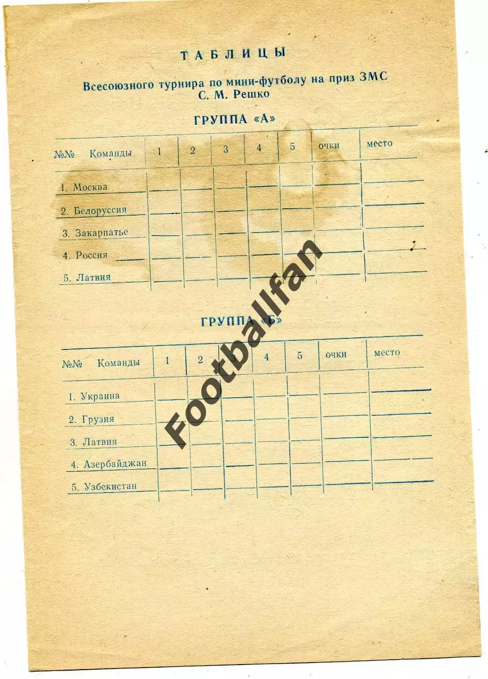 Турнир на приз ЗМС С.Решко . Ужгород . 15-22.02.1988 Участники на доп.фото . 1