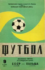 СССР - Польша 09.10.1983