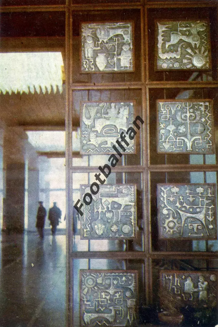 Тбилиси . Гостиница Иверия. Вестибюль. 1969 год
