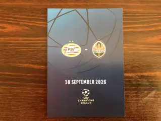 ПСВ Эйндховен Нидерланды - Шахтер Донецк , Украина 10.09.2026