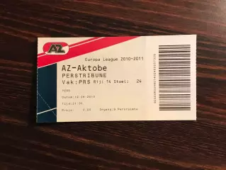 АЗ Алкмаар , Нидерланды - Актобе Казахстан 19.08.2010