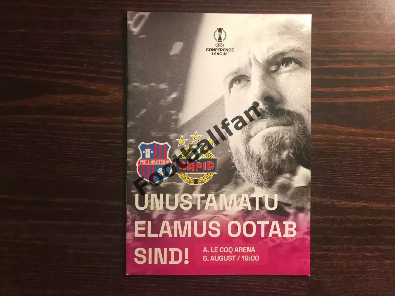Пайде Линнамеесконд Эстония - Рапид Вена , Австрия 06.08.2026