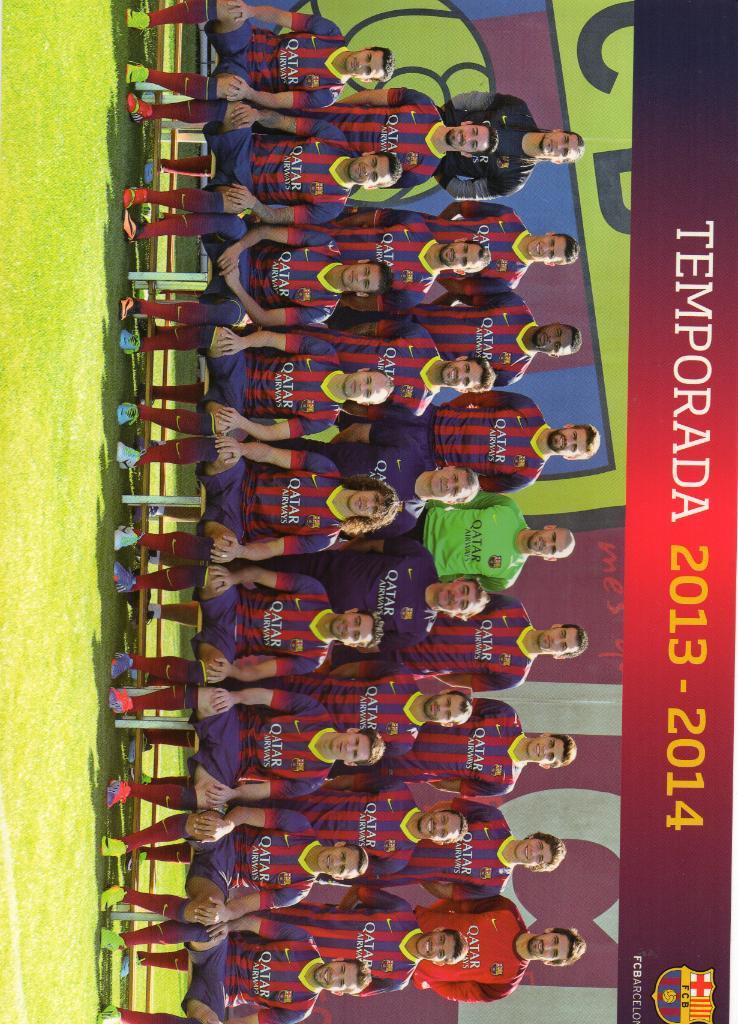 Фото Барселона Испания сезон 2013-2014