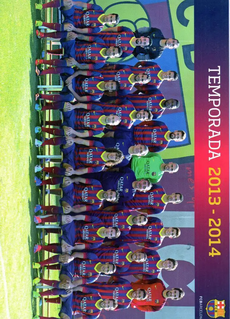 ФК Барселона , Испания .2013-14 Из клубного магазина