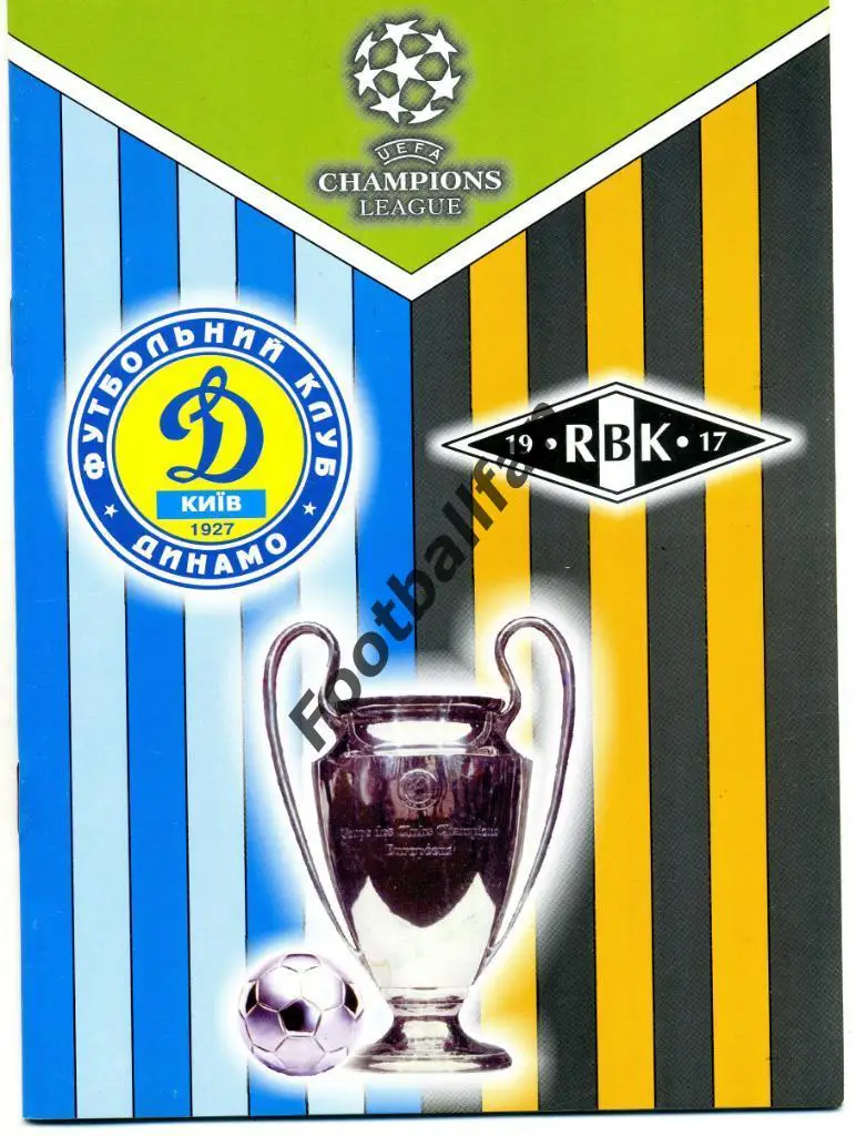 Динамо Киев , Украина - Русенборг Норвегия 2000