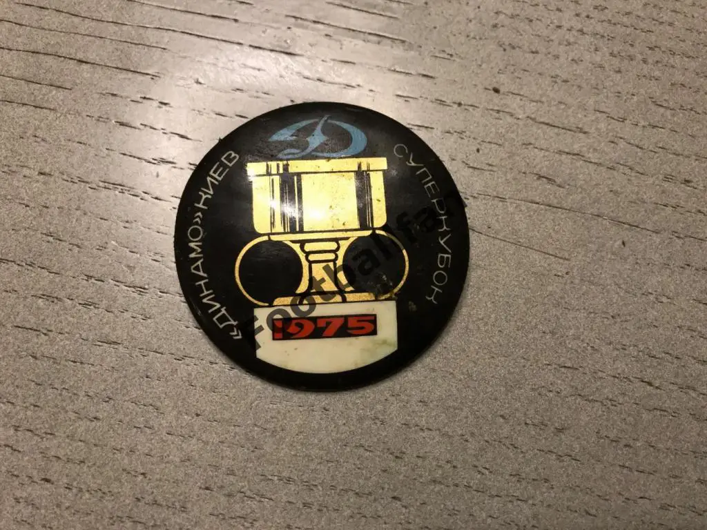 Динамо Киев - Суперкубок УЕФА 1975 пластмасса