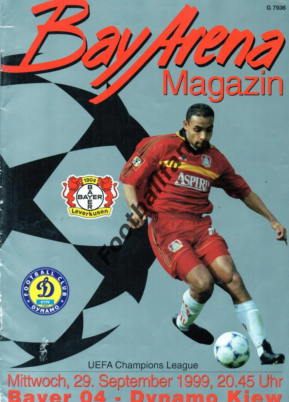 Байер - 04 Леверкузен , Германия - Динамо Киев , Украина 1999