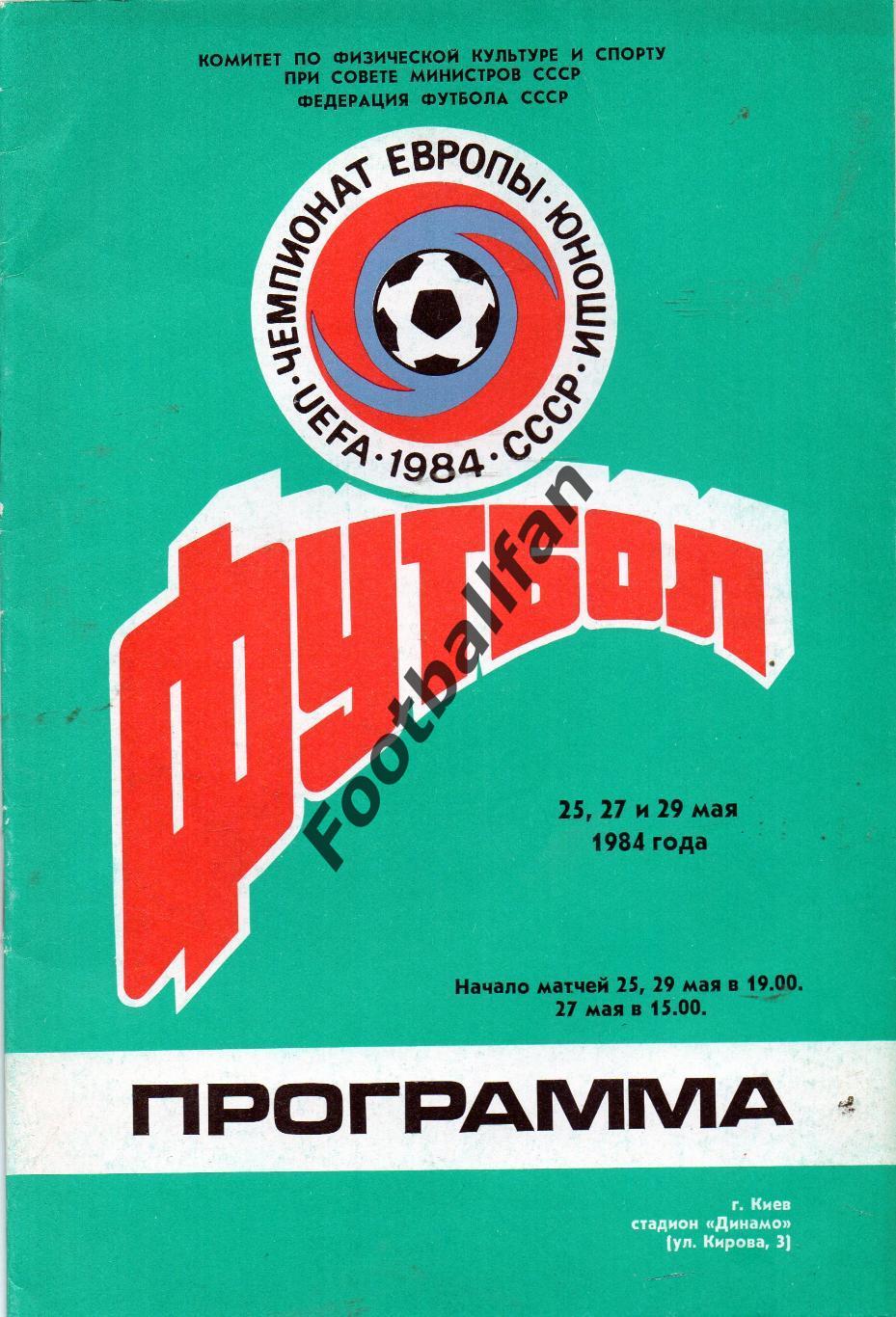 Чемпионат Европы среди юношей . Киев . 1984