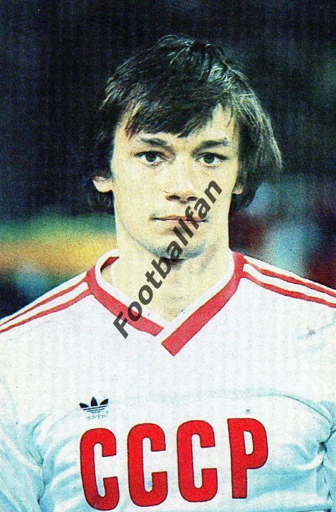 Владимир Лютый . Днепр Днепропетровск . Сборная СССР . 1991 год .