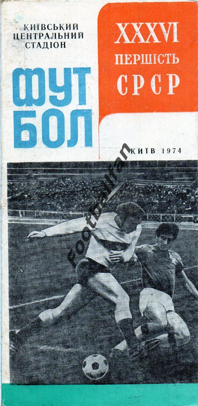 Динамо Киев 1974 год