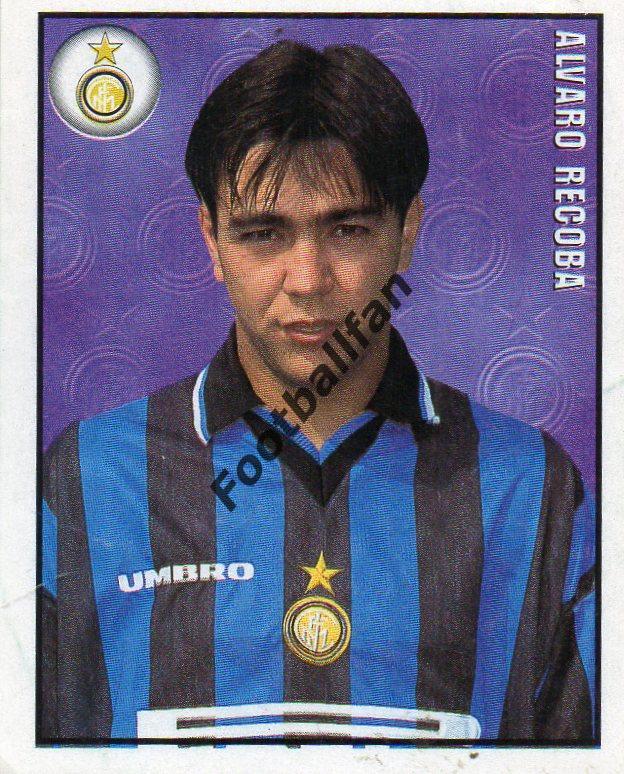 MERLIN CALCIO 1998 . Alvaro Recoba . Интернационале Милан. № 162