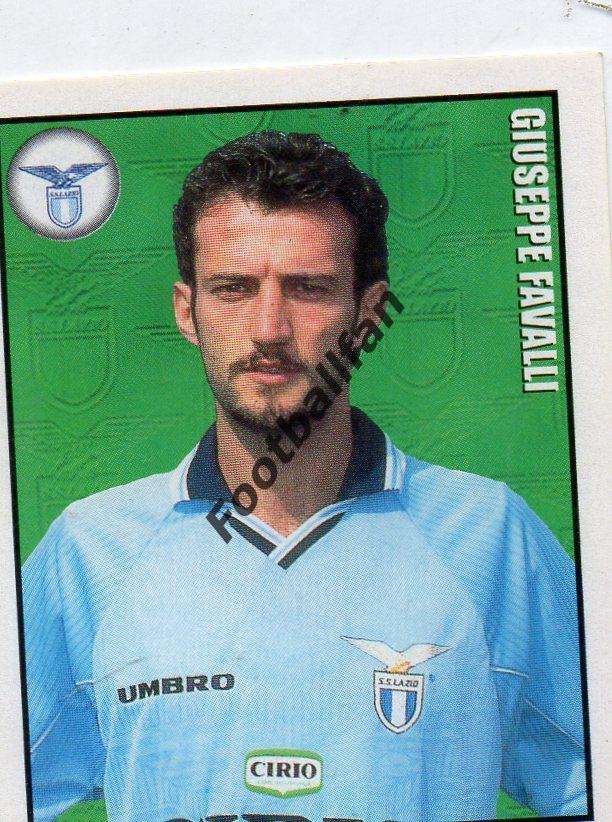 MERLIN CALCIO 1998 . Giuseppe Favalli . Лацио Рим . № 195