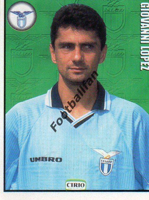 MERLIN CALCIO 1998 . Giovanni Lopez . Лацио Рим . № 194