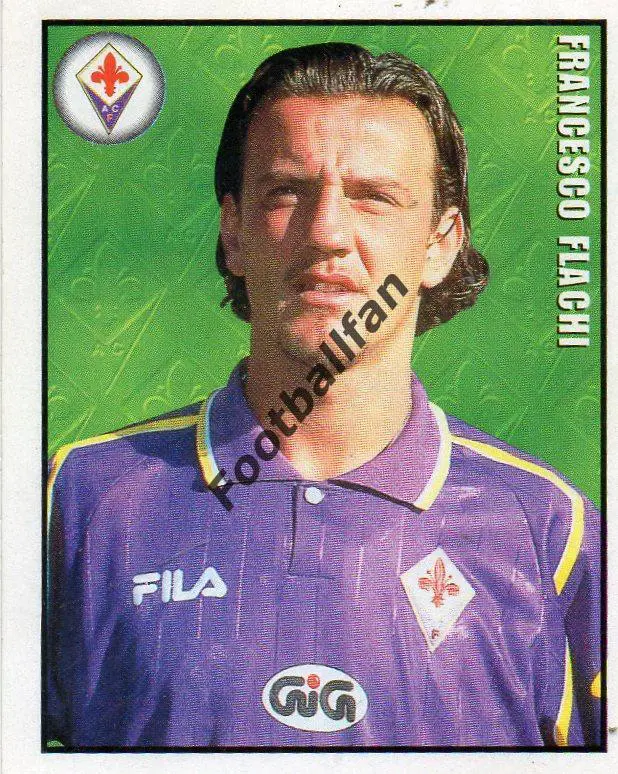 MERLIN CALCIO 1998 . Francesco Fllachi . Фиорентина Флоренция . № 137