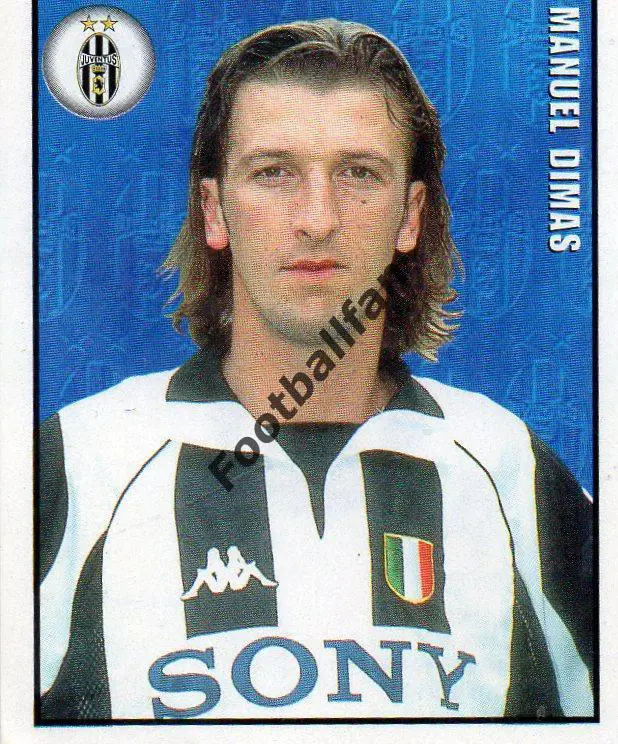 MERLIN CALCIO 1998 . Manuell Dimas. Ювентус Турин . № 173