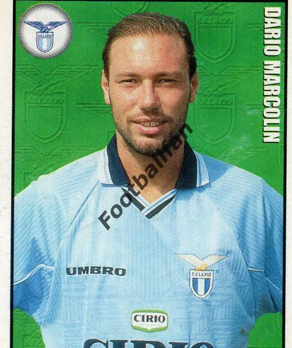 MERLIN CALCIO 1998 . Dario Marcolin . Лацио Рим . №208
