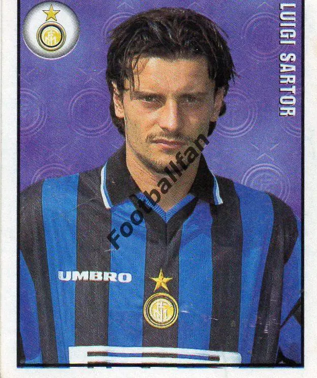 MERLIN CALCIO 1998 . Luigi Sartor . Интернационале Милан. № 151