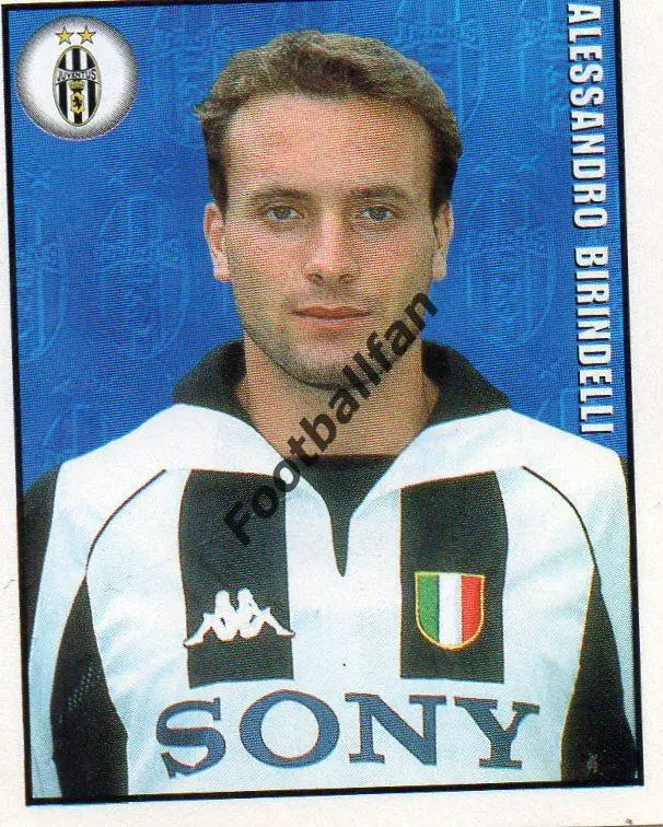 MERLIN CALCIO 1998 . Alessandro Birindelli. Ювентус Турин . № 175