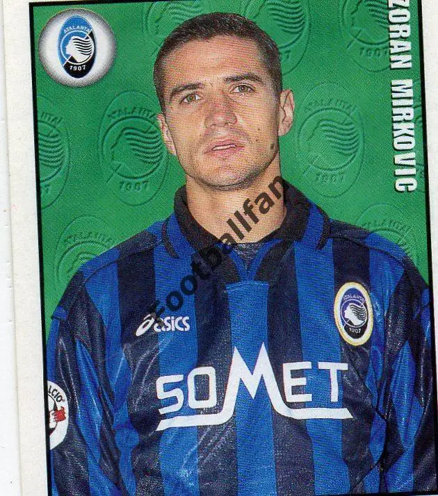 MERLIN CALCIO 1998 . Zoran Mirkovic. Аталанта . № 12