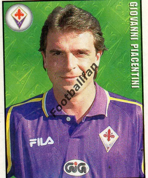 MERLIN CALCIO 1998 . Giovanni Piacentini. Фиорентина Флоренция . № 130