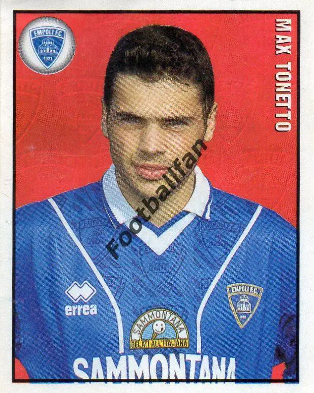 MERLIN CALCIO 1998 . Max Tonetto. Эмполи . № 109