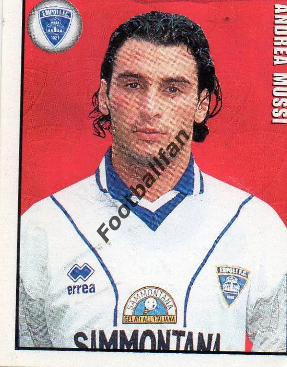 MERLIN CALCIO 1998 . Andrea Mussi. Эмполи . № 117