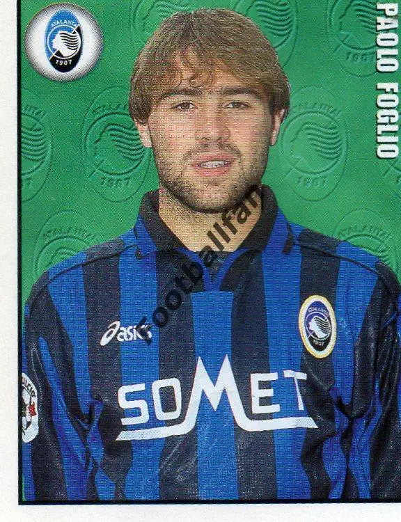 MERLIN CALCIO 1998 . Paolo Fogllio. Аталанта . № 13