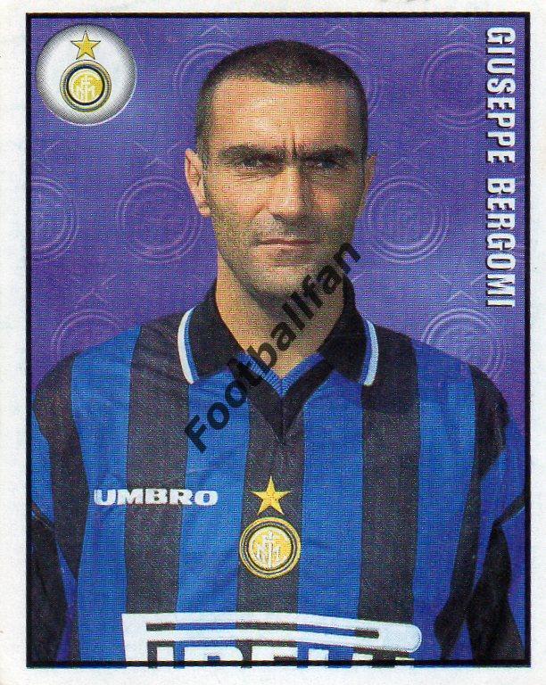 MERLIN CALCIO 1998 .Giuseppe Bergomi . Интернационале Милан. № 147