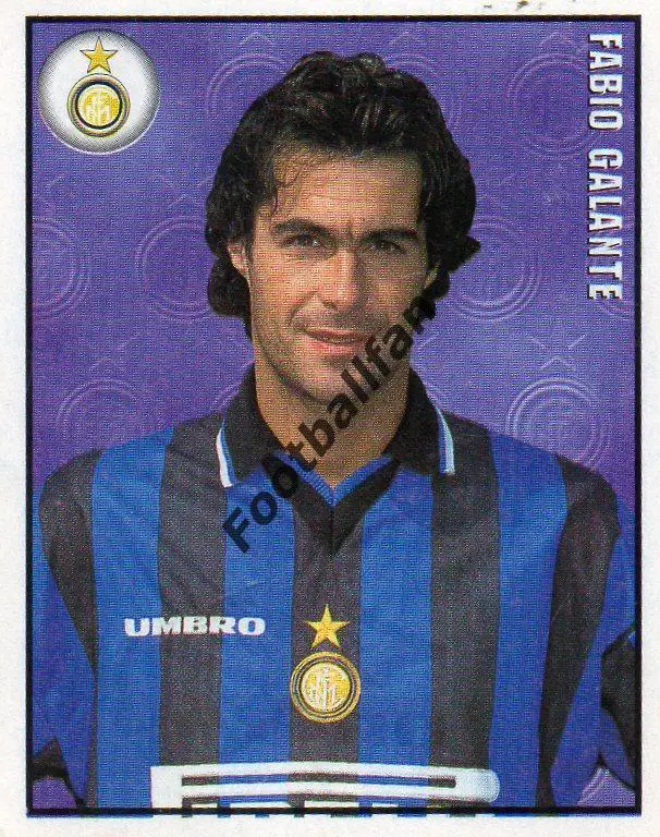 MERLIN CALCIO 1998 . Fabio Gallante. Интернационале Милан. № 148