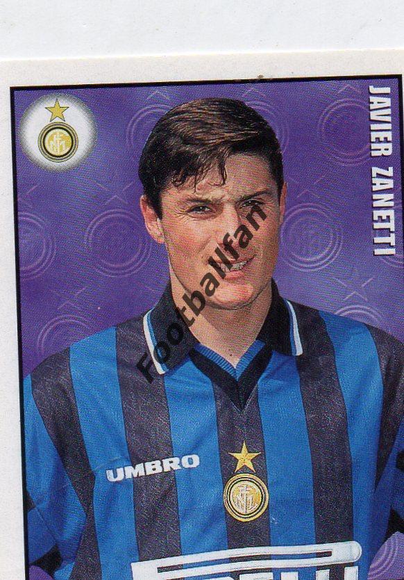 MERLIN CALCIO 1998 . Javier Zanetti. Интернационале Милан. № 152