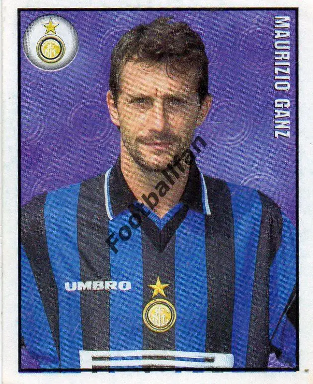 MERLIN CALCIO 1998 . Maurizio Ganz Интернационале Милан. № 163