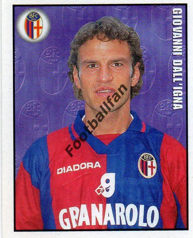 MERLIN CALCIO 1998 . Giovanni Dall Igna .Болонья. № 57