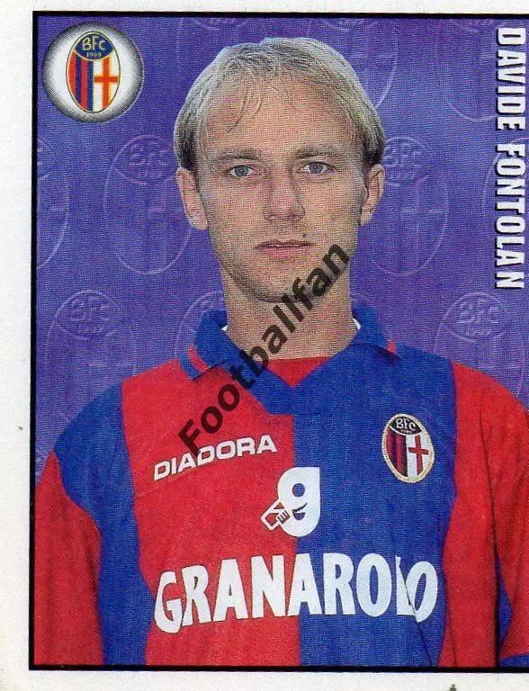 MERLIN CALCIO 1998 . Davide Fontollan. Болонья. № 69
