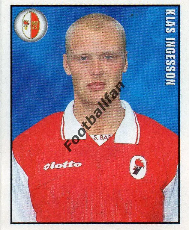 MERLIN CALCIO 1998 . Klas Ingesson. Бари . № 39