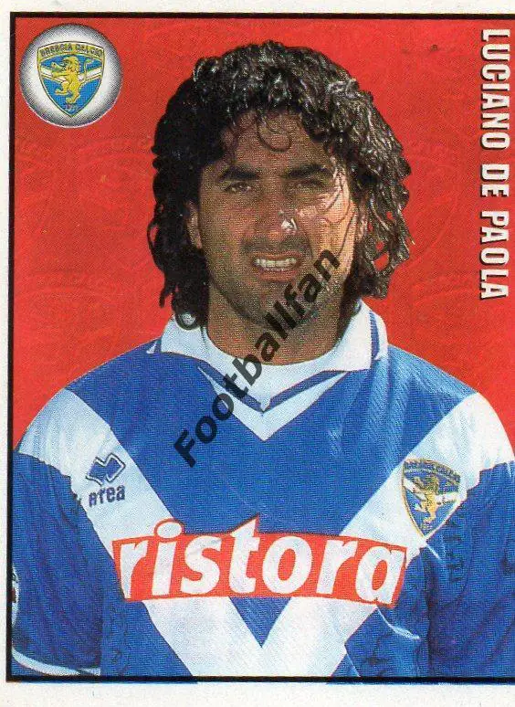 MERLIN CALCIO 1998 . Luciano De Paola. Перуджа . № 83